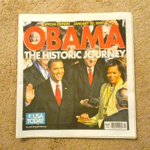 USA Today - Obama: The Historical Journey (January 20, 2009 Special Edition)